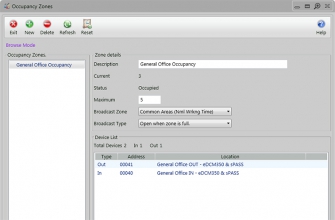 AC2000 Occupancy Zones