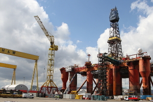 Harland & Wolff Cranes Belfast